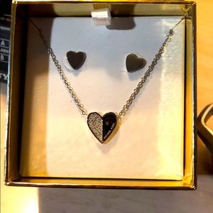 MICHAEL KORS necklace & earrings set